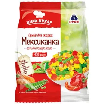 Суміш овочева Рудь Мексиканка для смаження 400г - Фото 5