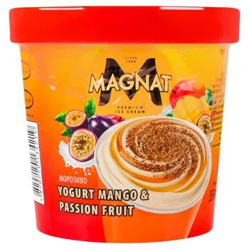 Морозиво Magnat Yogurt Mango&Passion Fruit 350г - Photo 5