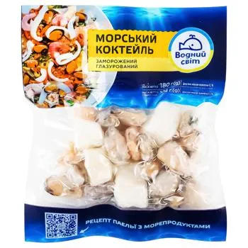 Коктейль морський Водний Світ заморожений 180г - Фото 4
