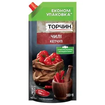 Кетчуп ТОРЧИН® Чилі 380г - Фото 7