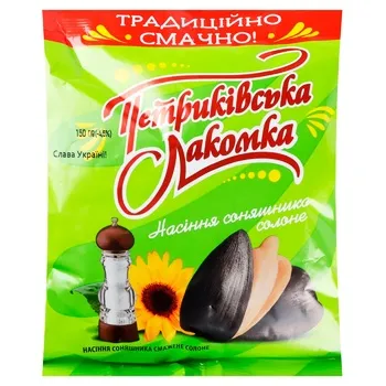 Насіння соняшника Петриківська Лакомка з сіллю 140г - Photo 4