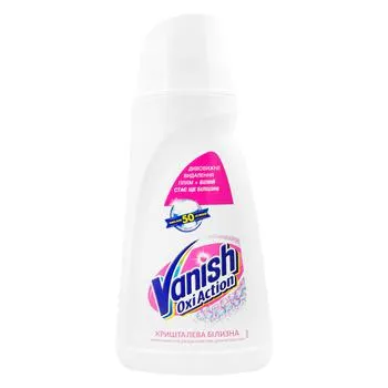 Плямовивідник Vanish Oxi Action Crystal White рідкий 1л - Photo 6
