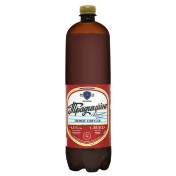 Пиво Оболонь Традиційне світле 4,5% 1,25л - Фото 4