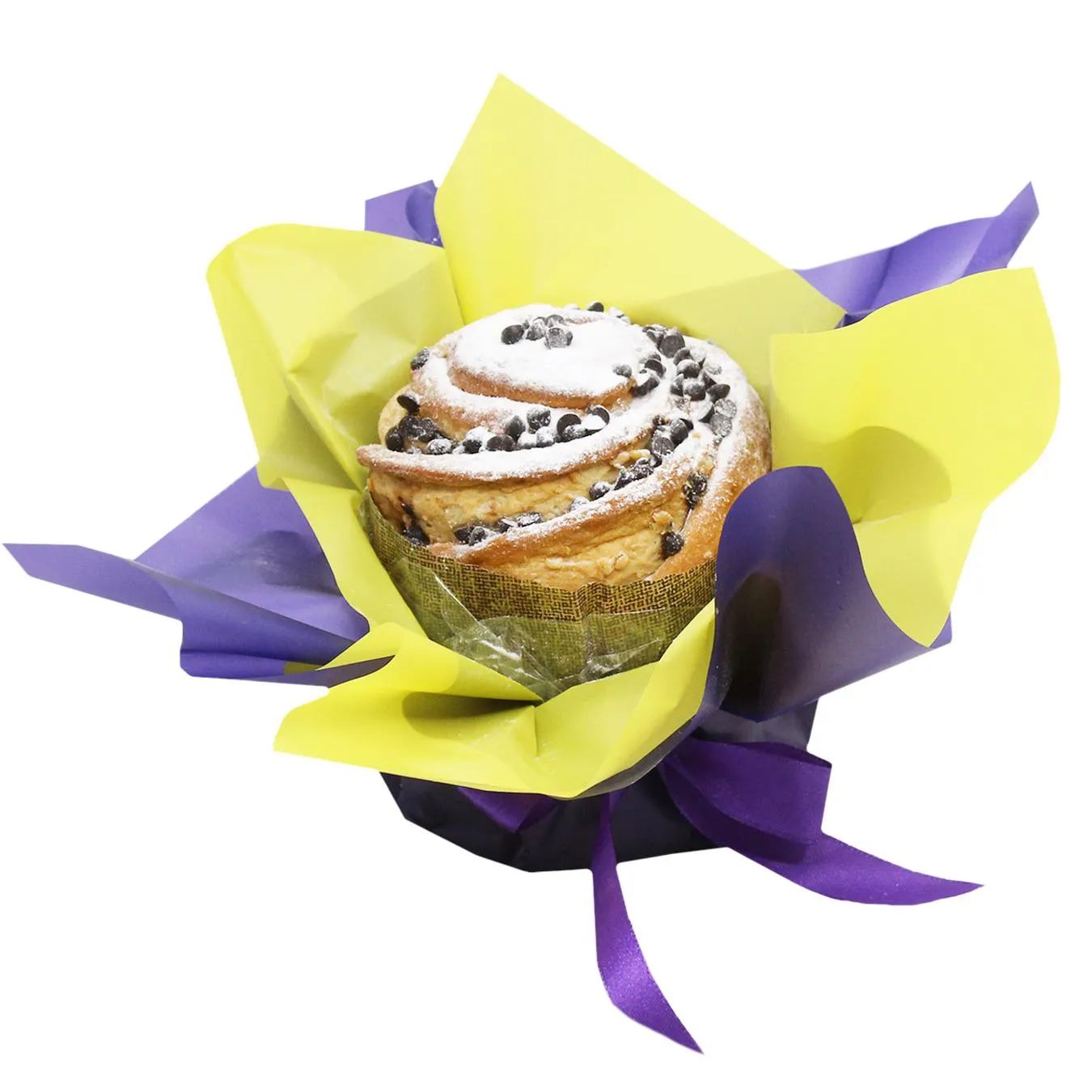 Паска Краффін з шоколадом та горіхами - Фото 1