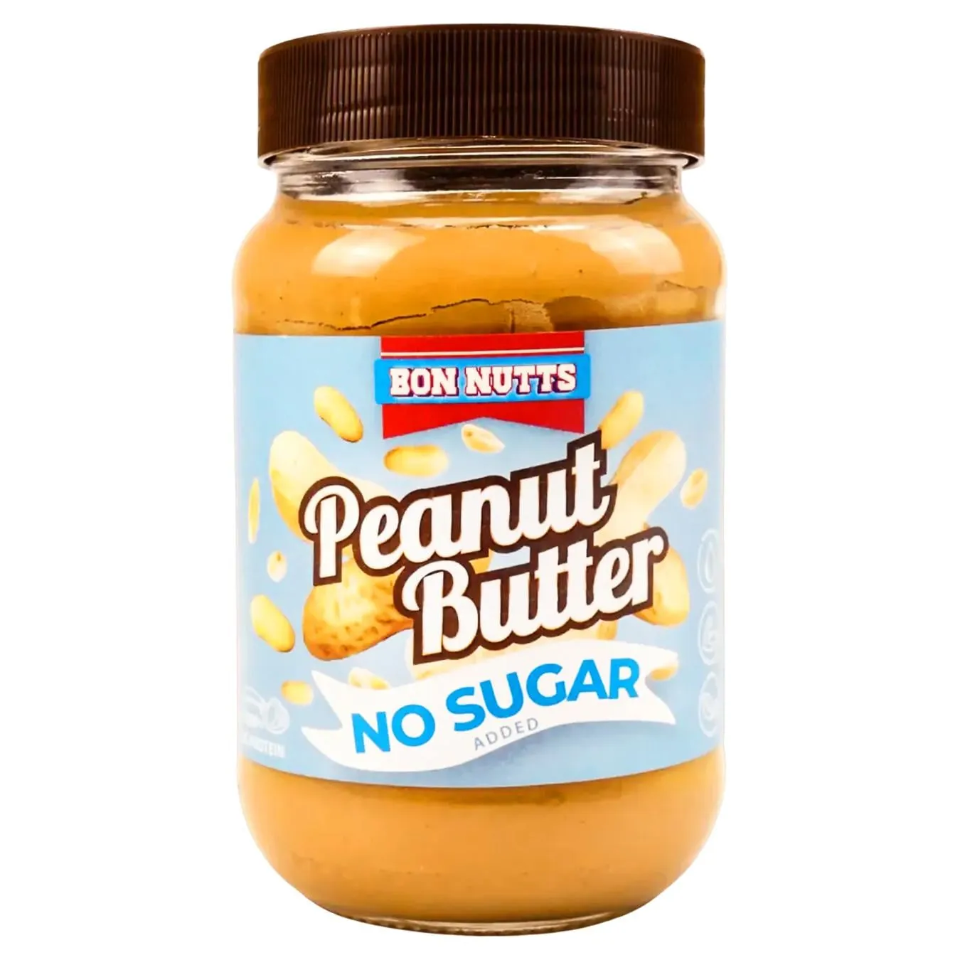 Паста арахісова Bon Nutts без цукру 340г - Фото 4