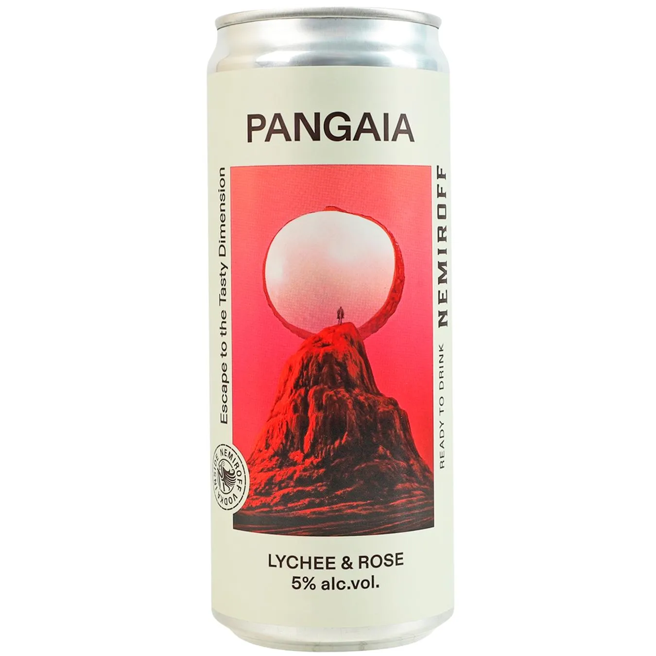 Напій слабоалкогольний Nemiroff Pangaia Lychee Rose 5% 0,33л - Фото 1