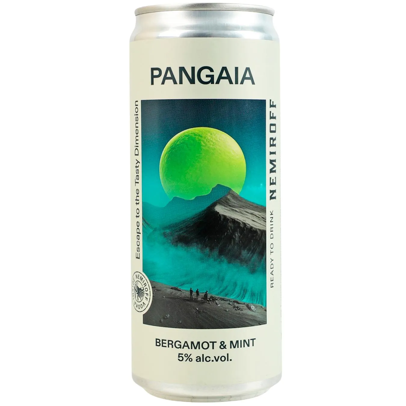 Напій слабоалкогольний Nemiroff Pangaia Bergamot Mint 5% 0,33л - Фото 1