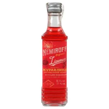 Настоянка Nemiroff Журавлина Штоф Оригінал 100мл - Photo 3