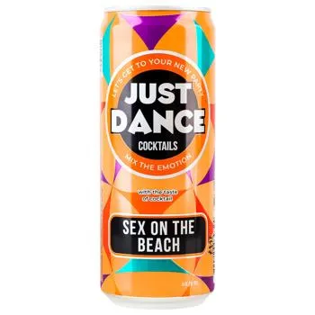 Напій слабоалкогольний Just Dance Sex on the Beach 7% 0,33л - Photo 3