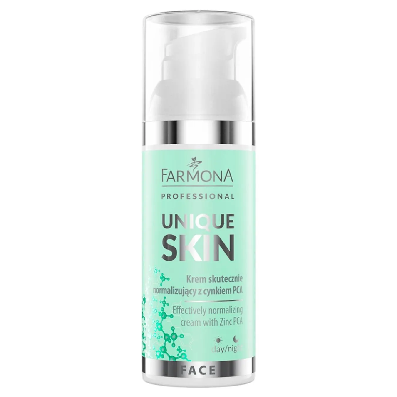 Крем для обличчя Farmona Professional Unique Skin норм. з цинком PCA 50мл - Фото 3