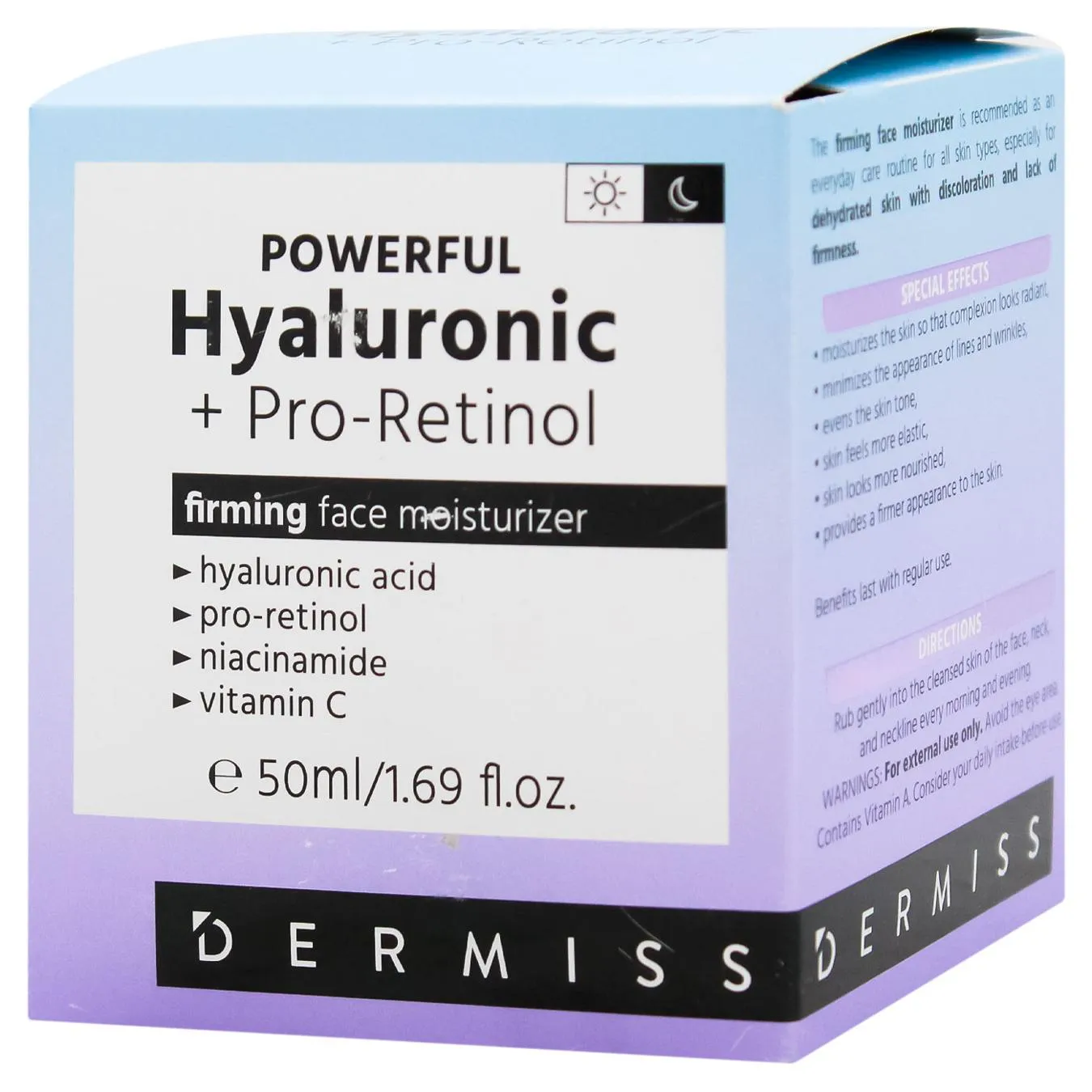 Крем для обличчя Farmona Dermiss Hyaluronic Pro-Retinol 50мл - Фото 1