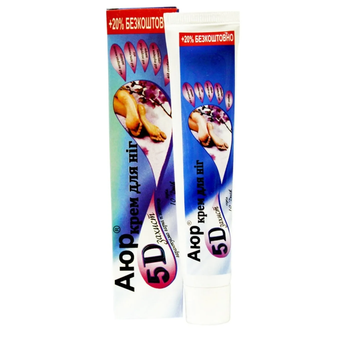 Крем для ніг 5D захист Triuga БороАюр 25г - Фото 3