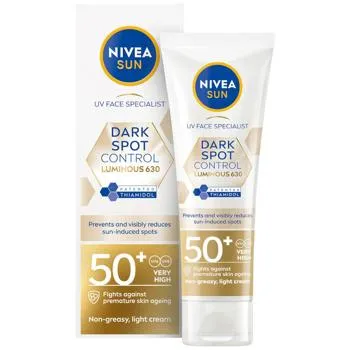Флюїд для обличчя Nivea Sun Dark Spot Control сонцезахисний SPF 50+ 40мл - Photo 3