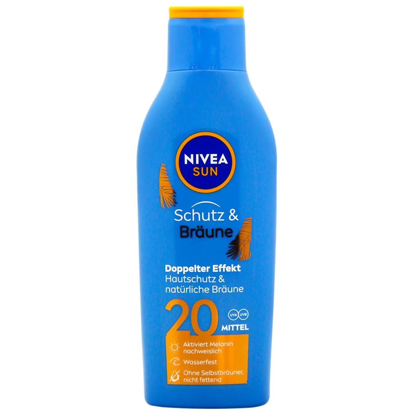 Лосьйон сонцезахисний Nivea Захист та засмага 200мл - Фото 3