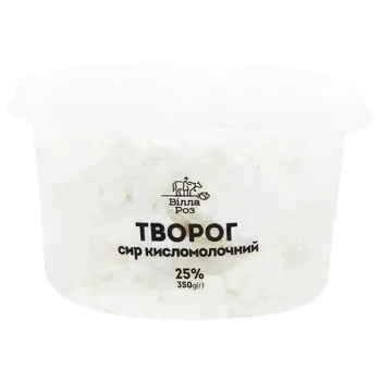 Сир кисломолочний Вілла Роз 25% 350г - Photo 1