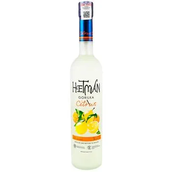 Горілка Гетьман Цитрус 38% 0,5л - Photo 1