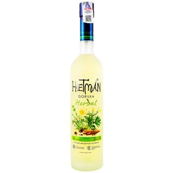 Горілка Гетьман Herbal 38% 0,5л - Photo 1