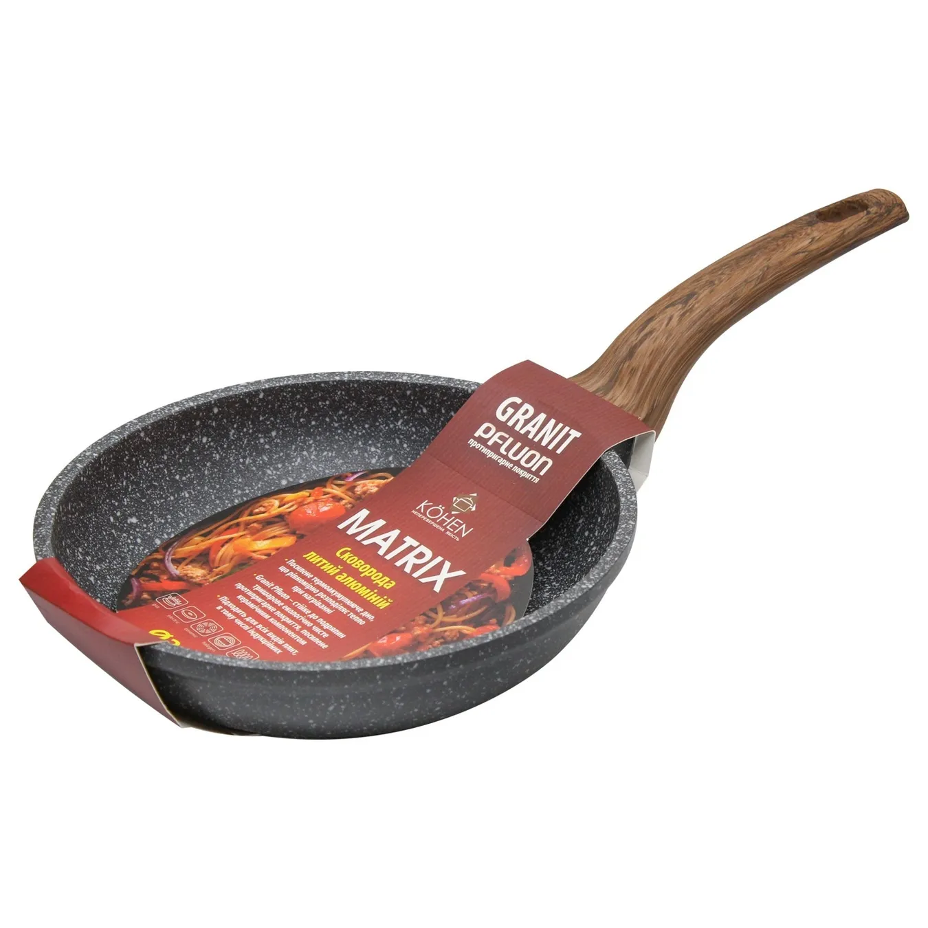 Сковорода Kohen Matrix 24см - Фото 6