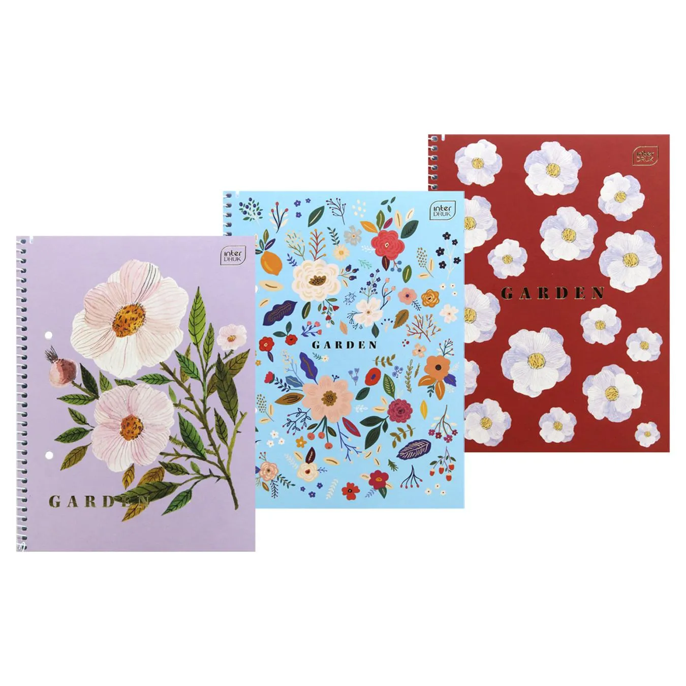 Блокнот Interdruk HS GardeI на пружині А5 80 аркушів - Фото 1