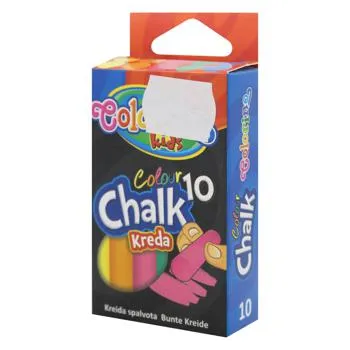 Крейда Colorino Kids безпильова кольорова 10шт - Фото 3