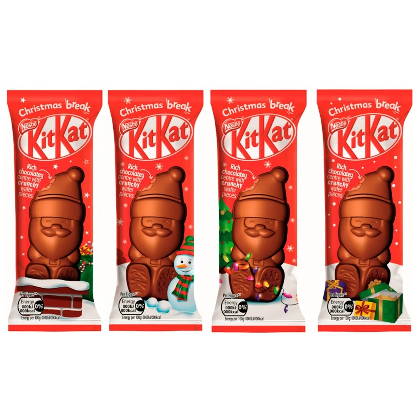 Фігурка шоколадна NESTLÉ® KITKAT® Санта 29г - Фото 3