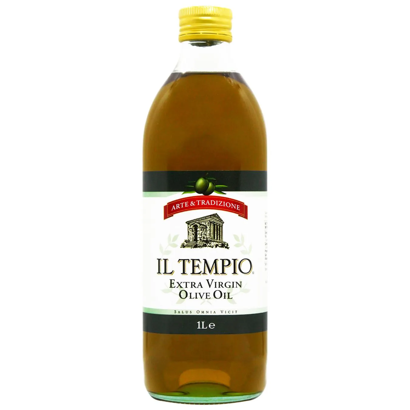Олія Il Tempio оливкова Extra Virgin 1л - Фото 1