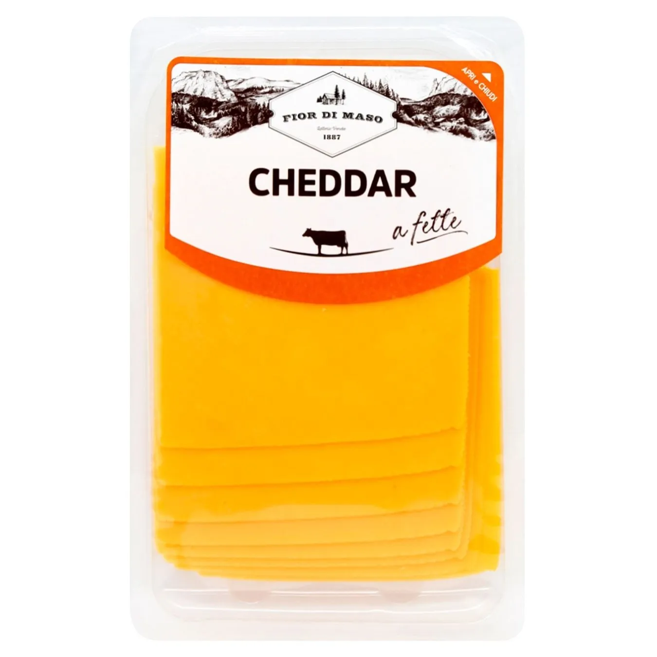 Сир Fior Di Maso Cheddar 130г - Фото 1