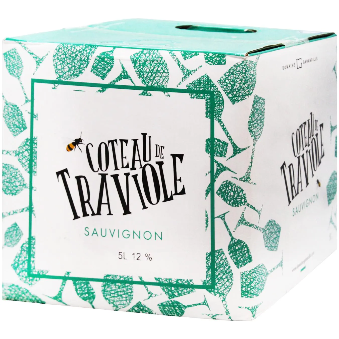 Вино Domaine Garancille Blanc Coteau de Traviole сухе біле 12% 5л - Фото 1