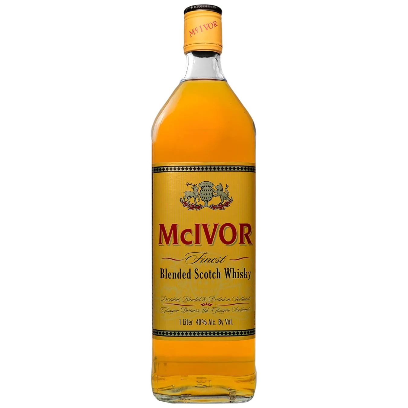 Віскі McIvor Finest Blended Scotch Whisky 40% 1л - Фото 1