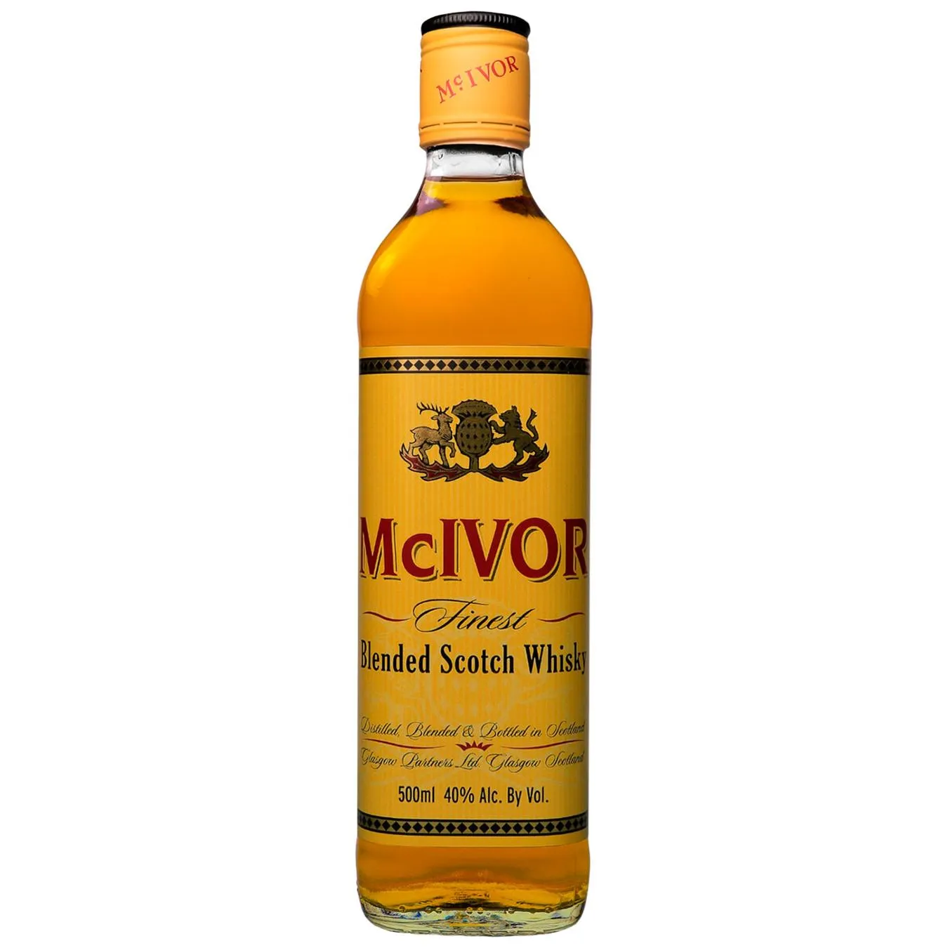 Віскі McIvor Finest Blended Scotch Whisky 40% 0,5л - Фото 1