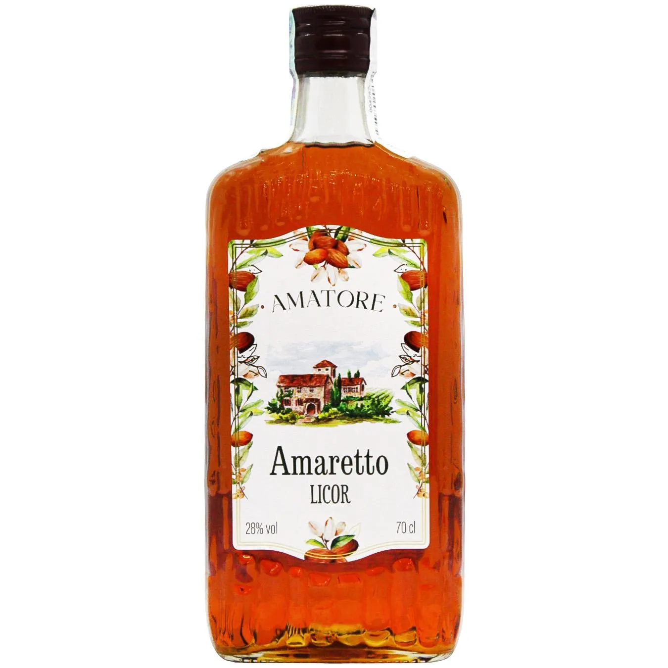Лікер Amatore Amaretto 28% 0,7л - Фото 3