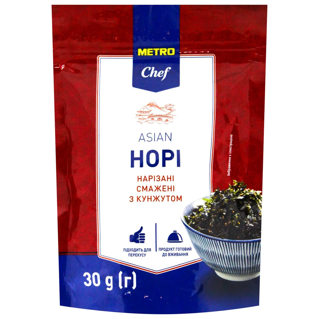 MC НОРІ НАРІЗ СМАЖ З КУНЖ 30Г - Фото 1