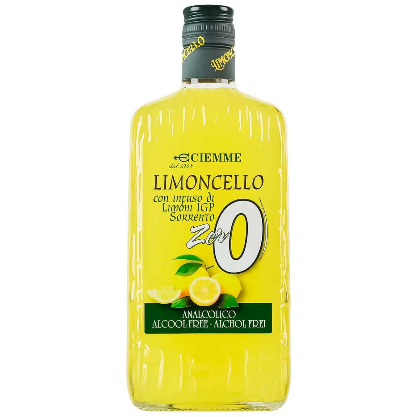 Напій безалкогольний Ciemme Zero Limoncello 0% 1л - Фото 1