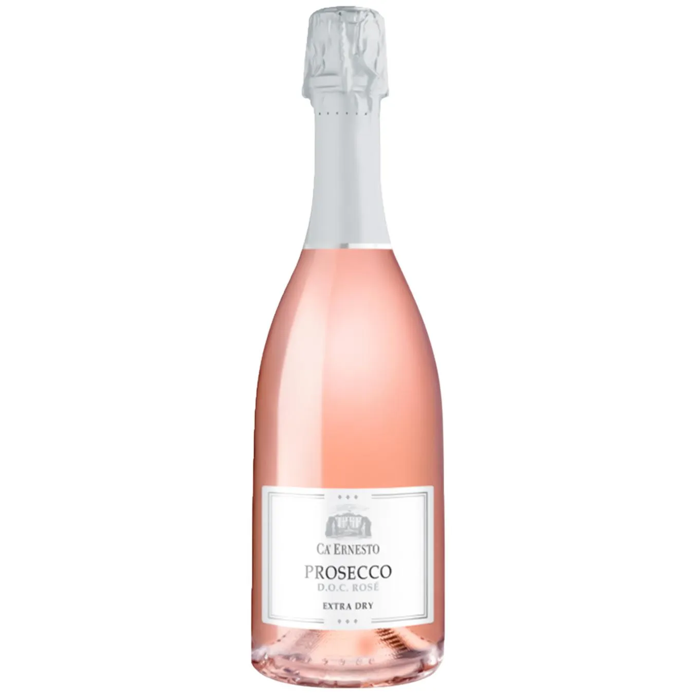 Вино ігристе Ca‘Ernesto Prosecco DOC Rose Extra Dry рожеве екстра сухе 11% 0,75л - Фото 1
