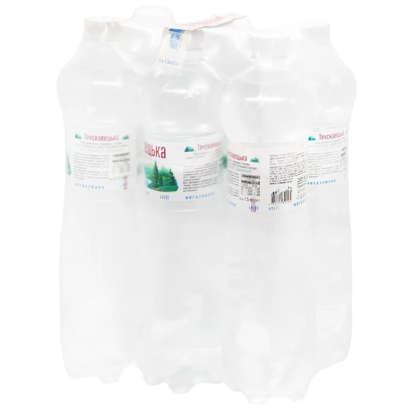 Вода мінеральна Трускавецька негазована 1,5л - Фото 1