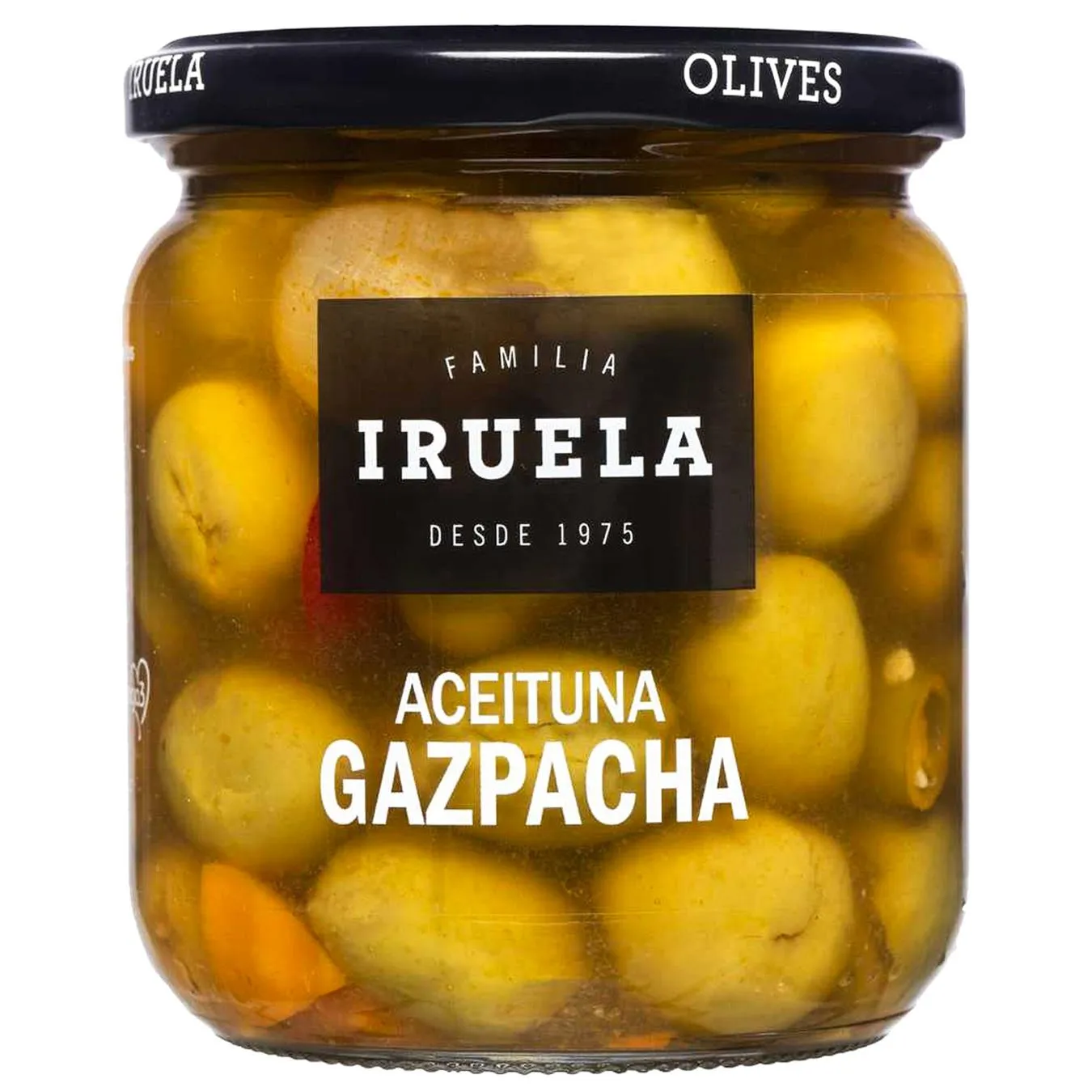 IRUELLA ОЛИВКИ GAZPACHA 370МЛ - Фото 1