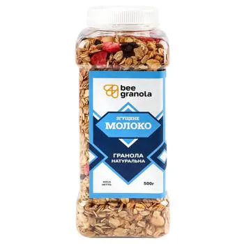 Гранола Bee Granola Згущене молоко 500г - Фото 1