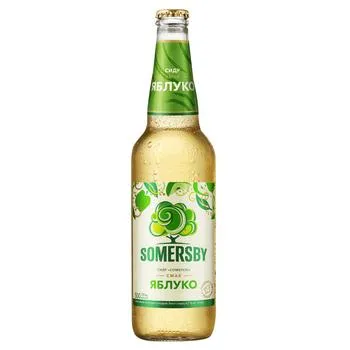 Сидр Somersby Яблуко 4,7% 0,5л - Фото 3