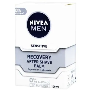 Бальзам після гоління Nivea Men Відновлюючий для чутливої шкіри 100мл - Фото 1