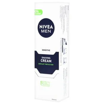 Крем для гоління Nivea Men для чутливої шкіри 100мл - Фото 3