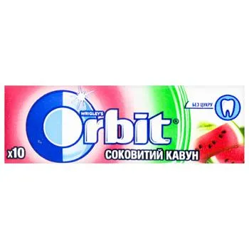 Жувальна гумка Orbit Соковитий кавун 14г - Photo 3