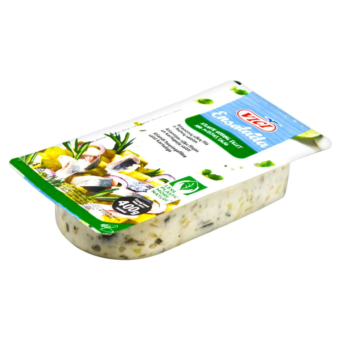 Салат Vici Ensalada з оселедця та картоплі 400г - Фото 1