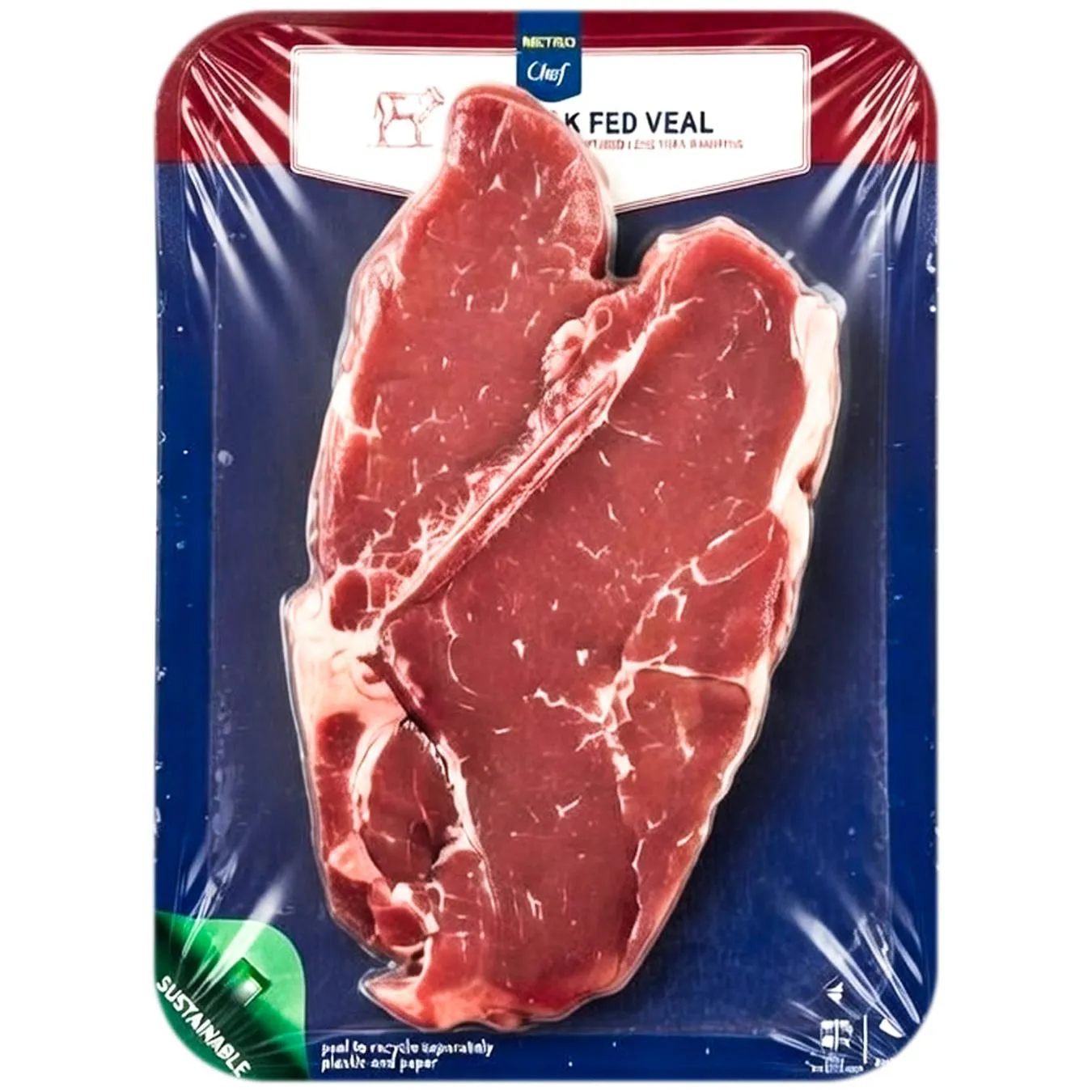 Телятина Metro Chef Тібоун-стейк з поперекової частини охолоджена - Фото 1