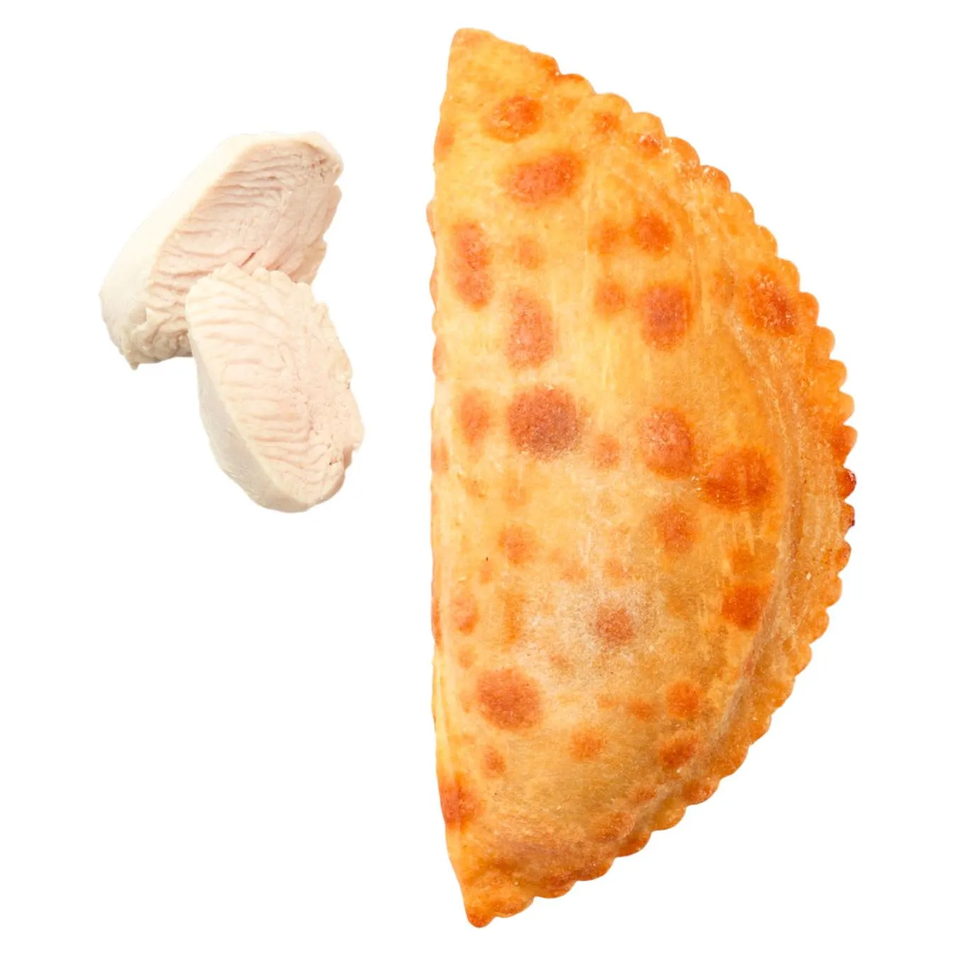 Чебуреки Valesto смажені заморожені 74г - Фото 1