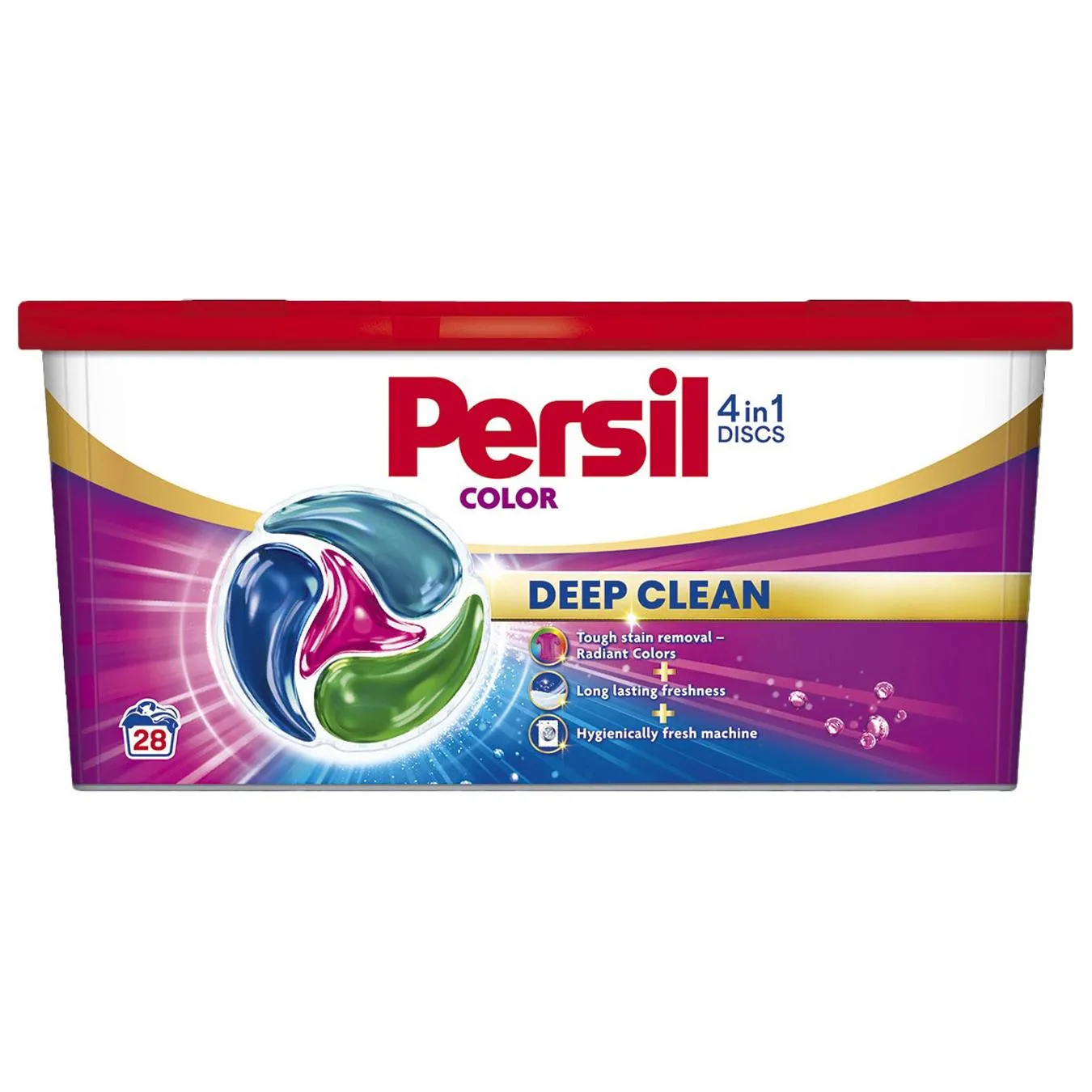 Капсули для прання Persil Color 4in1 Discs Deep Clean 26шт - Фото 3
