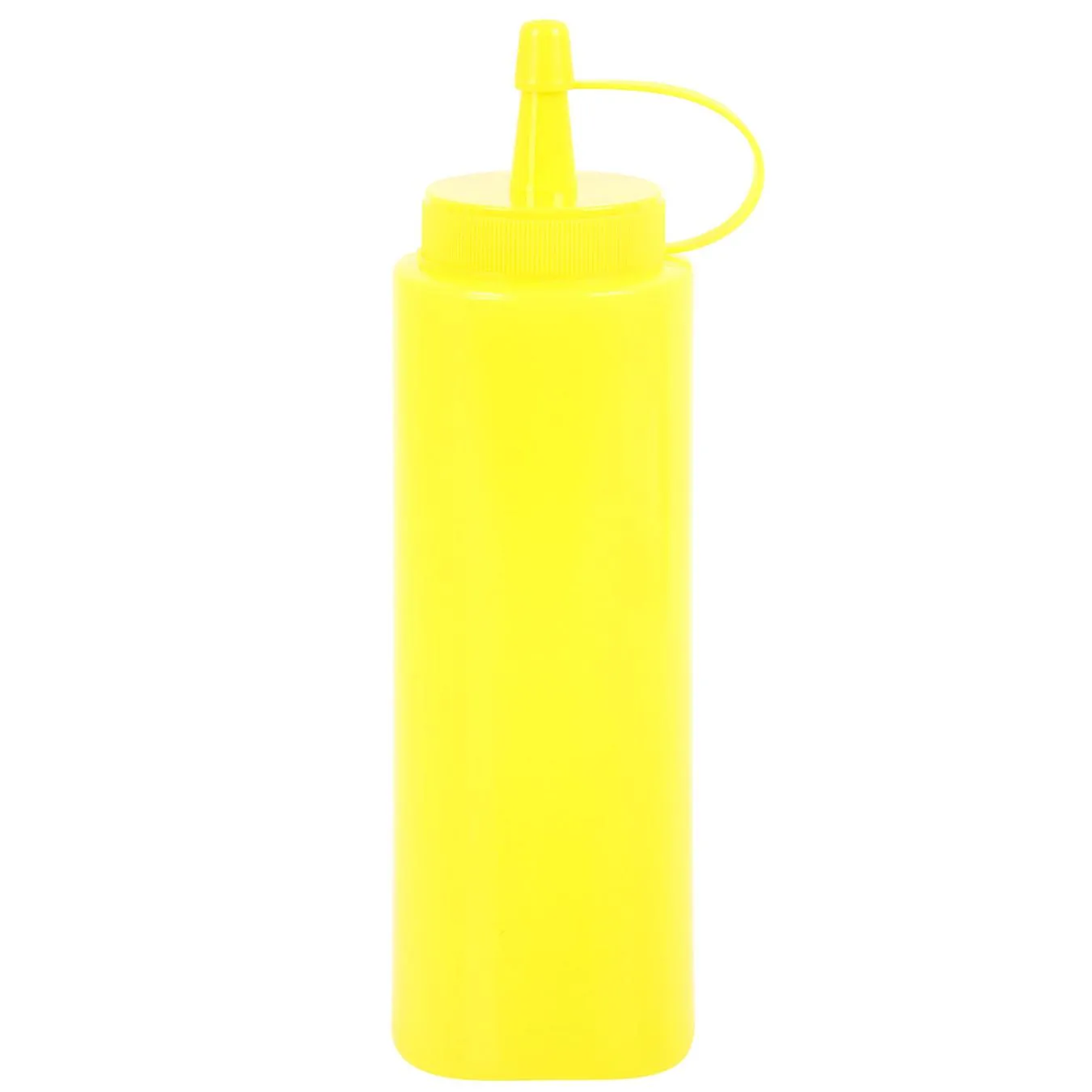 Пляшка Metro Professional для соусу жовтий 260мл 4шт - Фото 1