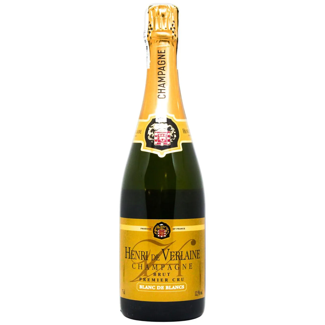 Шампанське Henri de Verlaine Brut Premier Cru брют біле 12,5% 0,75л - Фото 1