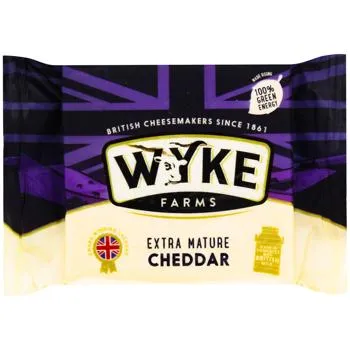 Сир Wyke Чеддер екстра 48% 200г - Photo 1