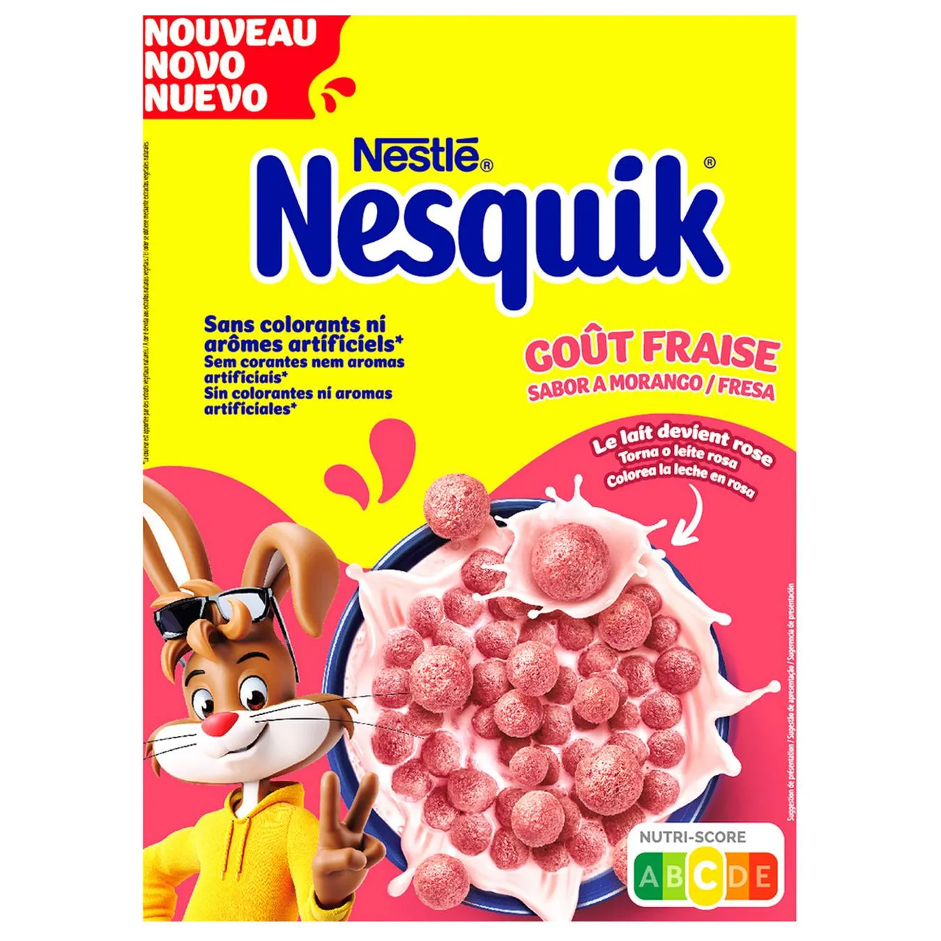 Сніданок сухий Nesquik Strawberry 310г - Фото 1