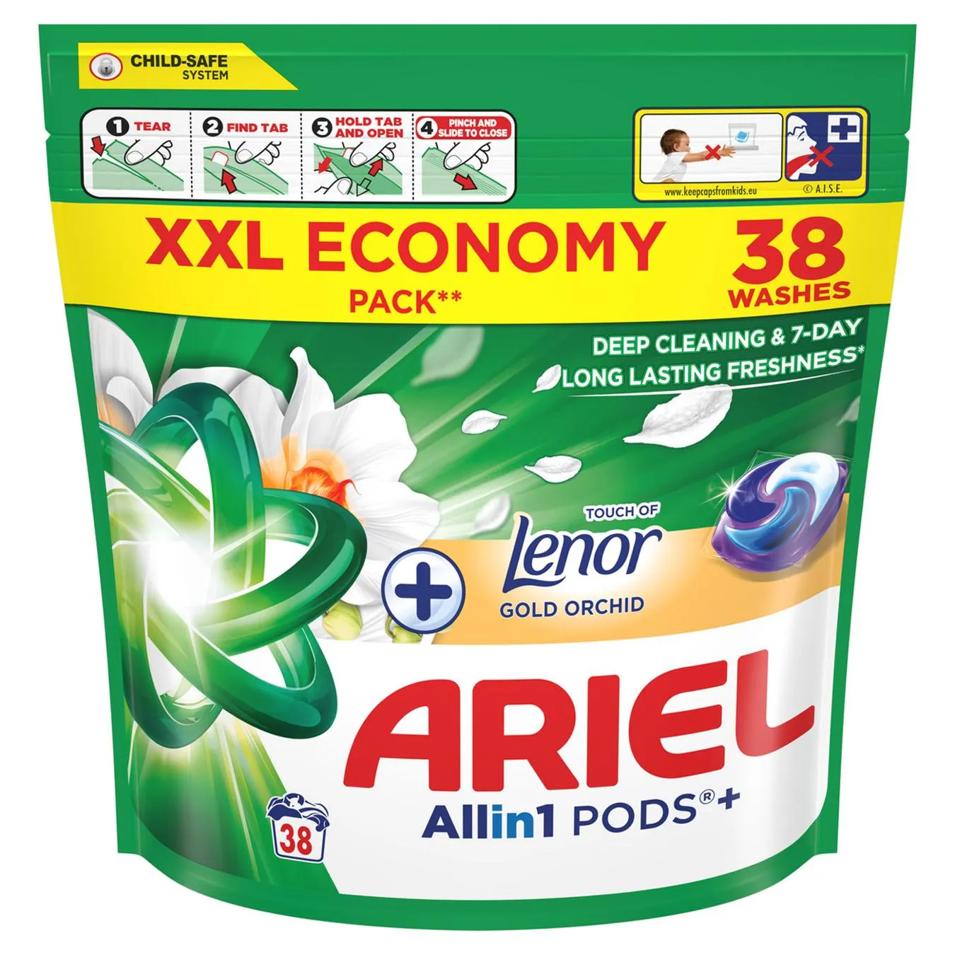 ARIEL КАПС ЗОЛ ОРХ 38ШТ - Фото 1